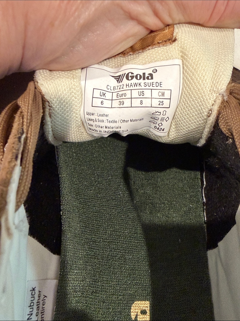 “GOLA” Suede Sneakers - Picture 9 of 9